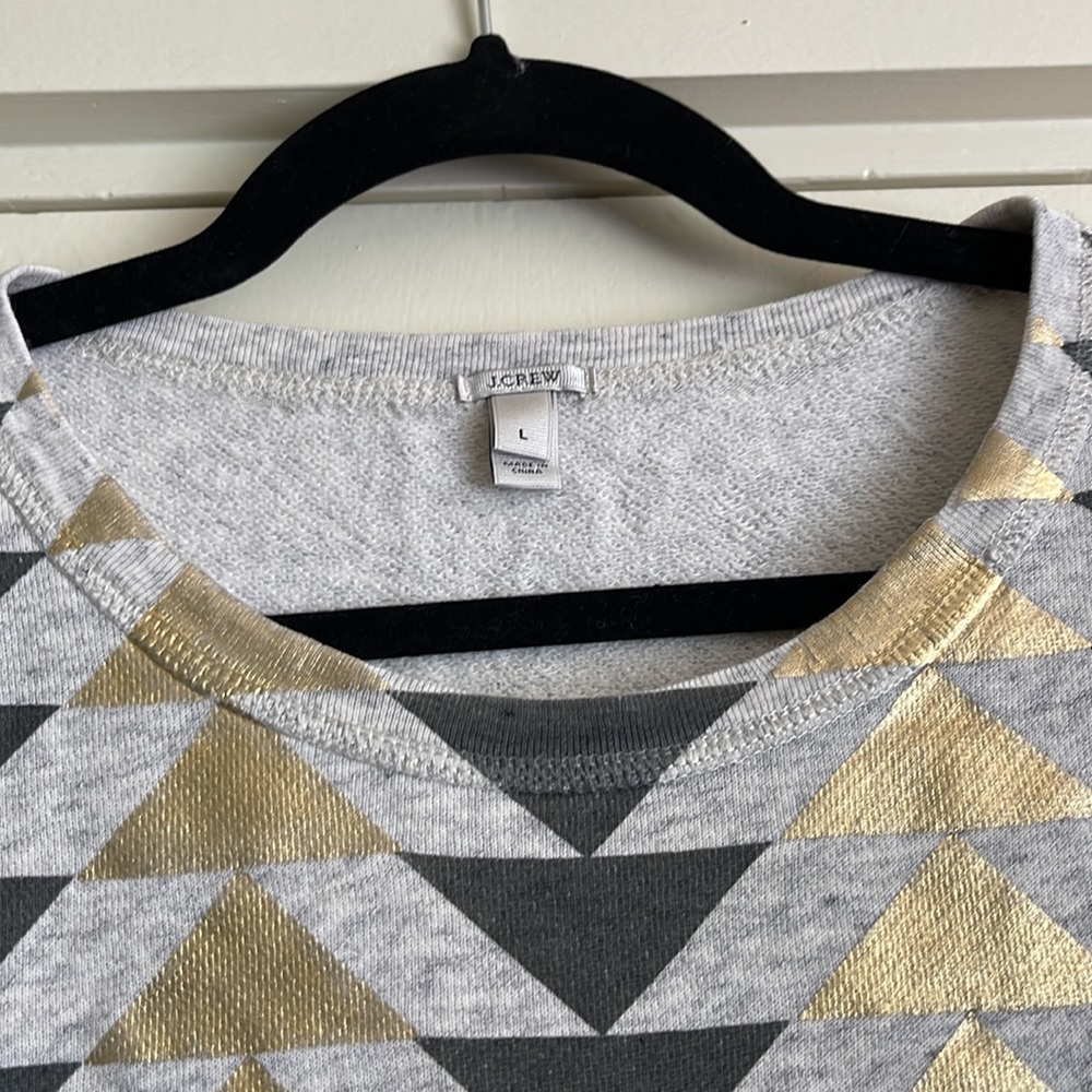 J.Crew Chevron Pullover - Picture 2 of 5